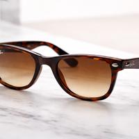 Ray-Ban Wayfarer Tortoise RB2140 Nuovi lenti Brown