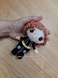 bambola Black Widow Avengers Artigianale 