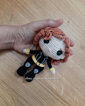 bambola Black Widow Avengers Artigianale 