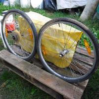 coppia ruote shimano