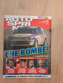 Autosprint 1991 Anteprima Alfa 75 Turbo - Mazda MX