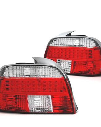 FANALI A LED BMW E39 95-00 ROSSO CROMATO