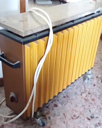 Termoconvettore vintage '70 marmo su ruote