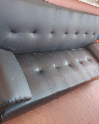 divano letto pelle