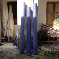 grandi tubolari in plastica