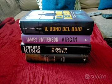 Set di 4 libri thriller/ noir/ gialli