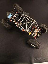 Crawler RC 1/10 telaio tubolare artigianale, mecca