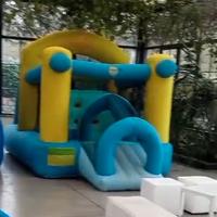 zucchero filato e gonfiabile 