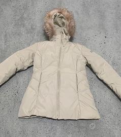 Veste Sergio Tacchini M Beige Femme Fur Jacket Y2K