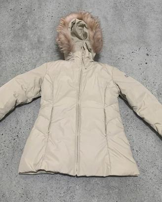 Veste Sergio Tacchini M Beige Femme Fur Jacket Y2K