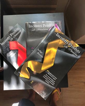 INCONTRI PROIBITI tre libri