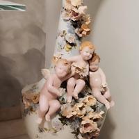 Vaso in Capodimonte porcellanata 100 cm