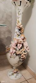Vaso in Capodimonte porcellanata 100 cm