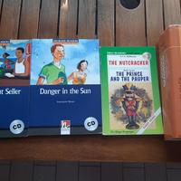Libri in inglese + dizionario spagnolo