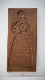 Stampo in legno. 