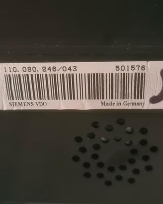 Quadro strumenti Golf 4