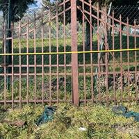 Cancello in ferro battuto pieno