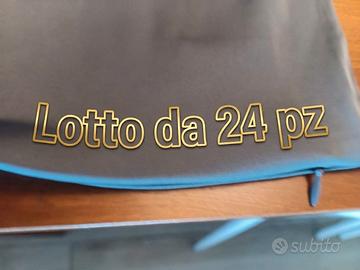 Lotto 24 Pezzi Federe in Seta ADUBOR Nuove Sigilla