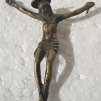 GESU’ CRISTO RINASCIMENTALE CROCEFISSO BRONZO /103