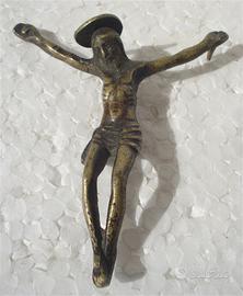 GESU’ CRISTO RINASCIMENTALE CROCEFISSO BRONZO /103