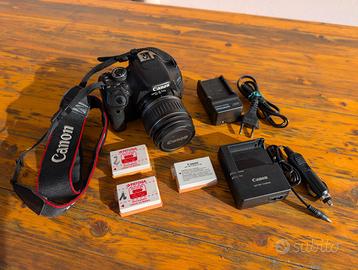 Canon EOS 600D + Ottica 18-55 (No scatole)