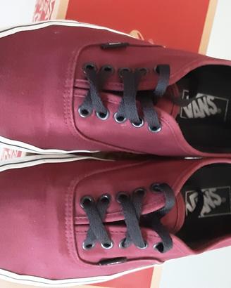 Vans bordeaux 