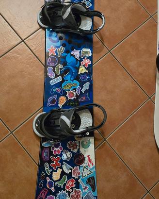 Tavola Snowboard 153 + attacchi
