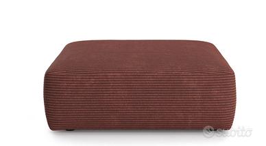 Dalì pouf in tessuto marrone  Pouf  486095