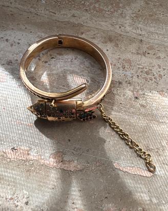 Bracciale anni 30/40 placcato oro