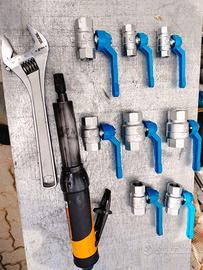 Smerigliatrice e valvole miste