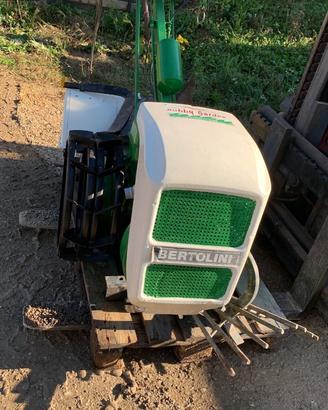 Motocoltivatore gasolio bertolini con fresa e acce