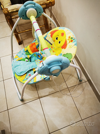 Altalena dondolo elettrica neonato richiudibile