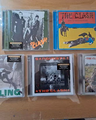 The Clash - 5 CD remastered Discografia ufficiale
