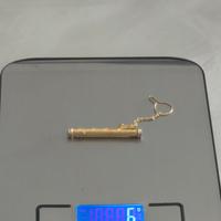 fermacravatta oro 18kt 750 