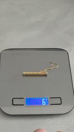 fermacravatta oro 18kt 750 