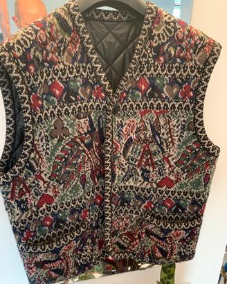 MISSONI “ GILET DOUBLE-FACE “ PRIMA LINEA 1990