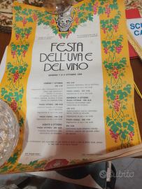 Poster 1988 Brindisino Festa dell'uva e del vino