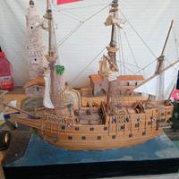 Diorama Veliero al porto