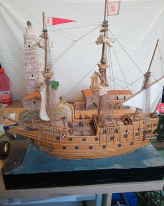 Diorama Veliero al porto