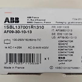 ABB AF09-30-10-13 Contattore bobina 100-250V 50/60