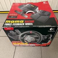 Volante e padali Momo racing