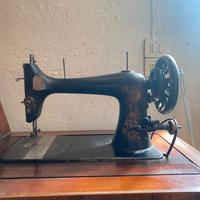 Macchina da cucire antica Clemens Müller Dresda