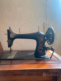 Macchina da cucire antica Clemens Müller Dresda
