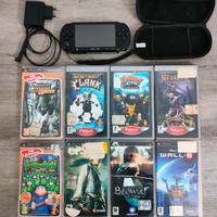 PSP con giochi 