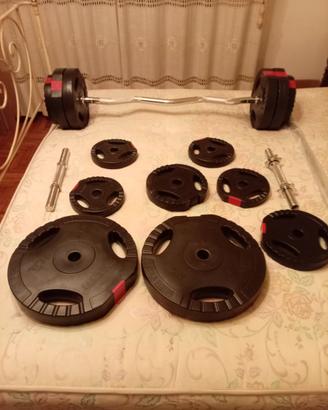 Set manubri bilancieri gorilla Sport