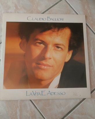 Vinile La vita è adesso di Baglioni 