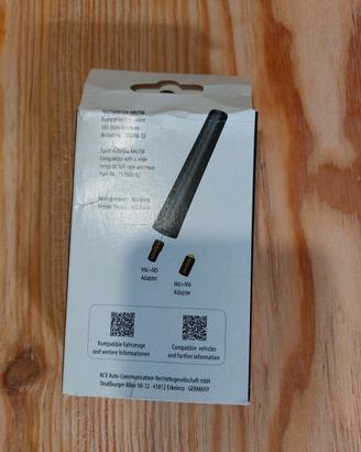 Antenna sportiva corta 8.5 cm per Mazda MX-5