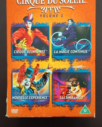 Cirque du Soleil volume 2 - Cofanetto 4 DVD