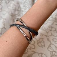 Stroili bracciale “bangle” intrecciato