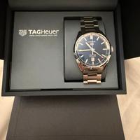 Tag heuer Carrera twin time blu e bianco